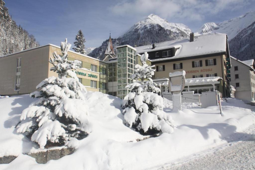 Weisses Roessli Only Bed & Breakfast Self Check-In Mit Sauna Extra Göschenen Exterior foto