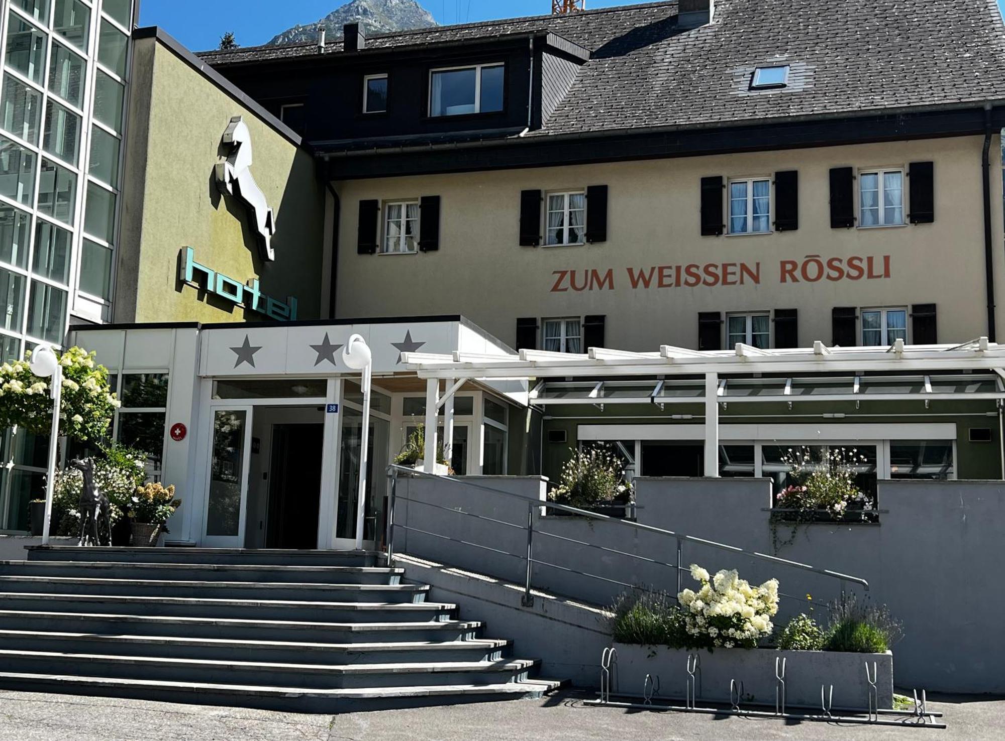 Weisses Roessli Only Bed & Breakfast Self Check-In Mit Sauna Extra Göschenen Exterior foto