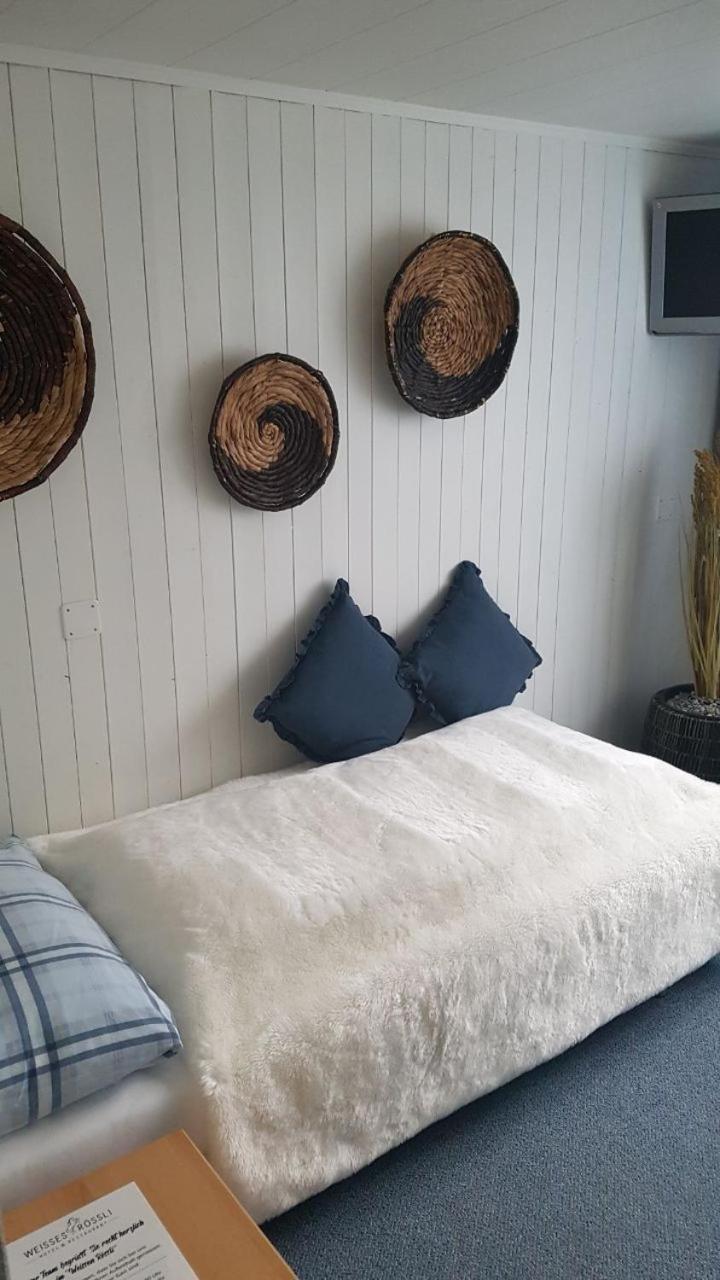 Weisses Roessli Only Bed & Breakfast Self Check-In Mit Sauna Extra Göschenen Exterior foto